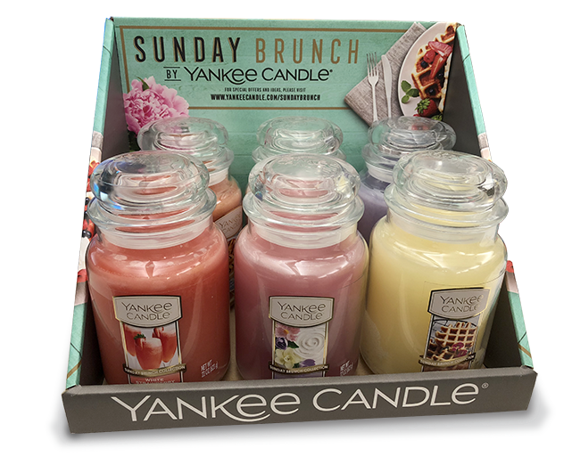 Counter Display Unit for 6-large candles